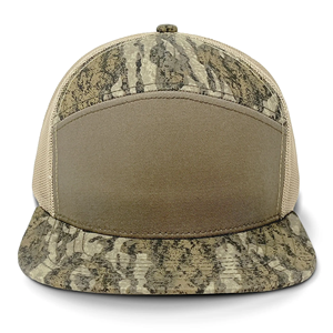 Casquette de camionneur style OEM personnalisé 168 Casquette de baseball brodée camouflage à 7 panneaux Dos en maille ajustable pour l'extérieur Casquette Vietnam - Product Image 4