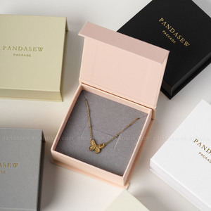 Pandasew biểu tượng tùy chỉnh nam châm giấy các tông bông tai vòng cổ vòng bao bì Quà tặng hộp đồ trang sức - Product Image 3