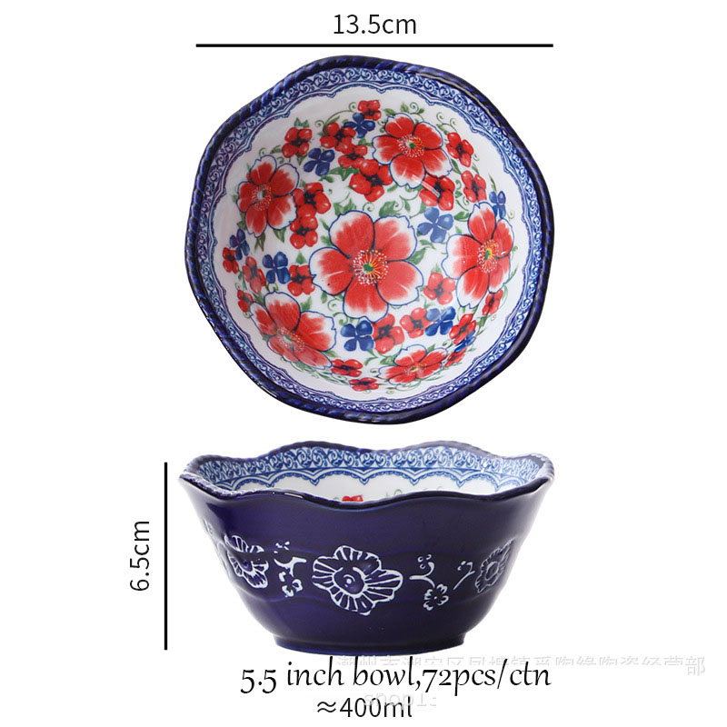 Tazón de 5.5 pulgadas (72 unidades/caja)