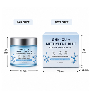 Balsamo Idratante Viso 100g con Sego di Manzo Grass-Fed Halal, Miele e Peptidi di Rame Blu GHK-Cu, a Marchio Privato - Product Image 2