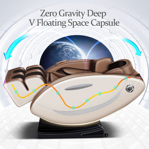 Silla de masaje eléctrica de cuerpo completo, masajeador de lujo de gravedad cero, 4d, venta al por mayor de fábrica - Product Image 2