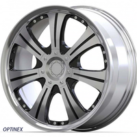 Jantes forgées argentées à 7 larges rayons 18 19 20 21 22 pouces 5x112 5x114.3 5x120 5x130 6x139.7 pour BMW Audi Lexus Toyota LC Prado