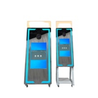 YPT--7043 Miroir intelligent avec caméra de 70 pouces, photomaton, capacité de charge de 300 kg, verre trempé en métal