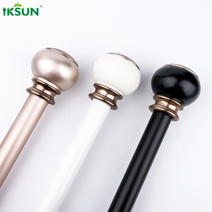Wholesale Aluminium Alloy Window Accessories Ring Curtain <b>Pole</b> Rod Gold Brackets for Household - Product Image 3