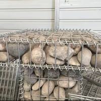 Muro de Contención de Rejilla Metálica Personalizado a Precio de Fábrica, Cesta de Rejilla Galvanizada Soldada para Jaula de Relleno de Roca en Muros de Paisajismo