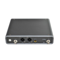Précision Pro Audio UHF-280 Microphone double canaux Système sans fil Son cristallin Microphones sans fil professionnels