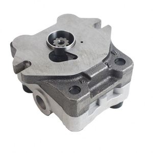En stock pompe à engrenages hydraulique pour excavatrice pompe de charge pompe pilote pour PVC80 petit trou supérieur - Product Image 1