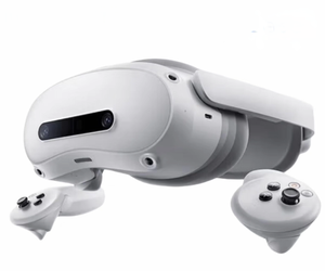 Casque VR <span class=keywords><strong>Pico</strong></span> <span class=keywords><strong>4</strong></span> Ultra Enterprise Edition XR2 Gen2 12 Go 256 Go de mémoire Résolution 2160x2160 90 Hz 105 FOV Double écran 2,56 pouces - Product Image 1