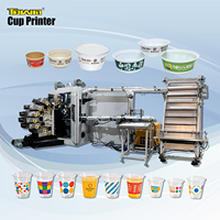 Harga Mesin Cetak Offset 7 Warna, Mesin Cetak Gelas Plastik, Mesin Cetak Gelas Otomatis Penuh PP, PE, PET, Printer Offset