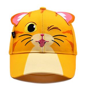หมวกเบสบอลพิมพ์ลายพัฟโลโก้ออกแบบได้ตามที่ต้องการมี6แผงลายการ์ตูนน่ารักหมวกสามารถปรับขนาดได้ - Product Image 4