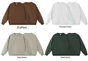 Sweat-shirt à capuche pour homme de haute qualité, 380 g/m², imprimé personnalisé pour l'hiver, col rond, design DIY, coupe ample, manches longues - Product Image 3