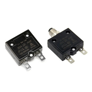 Interruptor de Circuito Tipo Botón 5 30A, Reinicio Manual, Protección Térmica Contra Sobrecarga, Montaje en Panel Industrial, 1 Polo, 10kA, 50/60Hz - Product Image 5