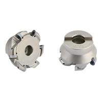 OD 45 °   Seri Cutter Head Indexable Face Milling Cutter untuk Sisipan ODHT0504ZZN, Disc Milling CNC 45 Derajat