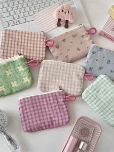 กระเป๋าใส่เหรียญแบบพกพาสำหรับผู้หญิง กระเป๋าใส่อุปกรณ์อาบน้ำสำหรับเดินทางสำหรับใส่ลิปสติก เอกสาร และของชิ้นเล็กๆ - Product Image 2