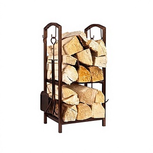 Bestest Quality <b>Log</b> <b>Rack</b> Brown Color Cast Iron <b>Log</b> Holder With Firepits Tools Top Quality <b>Log</b> <b>Rack</b> For Outdoor Use - Product Image 1