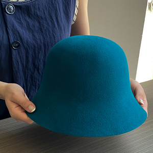 Sombrero Banya de lana de fieltro para Unisex, venta al por mayor, sombreros de Sauna de fieltro con asa, estructura de una pieza hecha a mano adecuada para sombreros de baño - Product Image 4