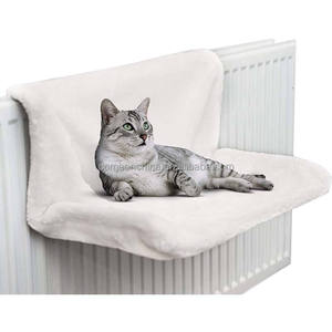Vente en gros de lit de repos suspendu pour animaux de compagnie avec lit <span class=keywords><strong>radiateur</strong></span> Sherpa en polyester polaire doux et durable pour <span class=keywords><strong>chat</strong></span> - Product Image 3