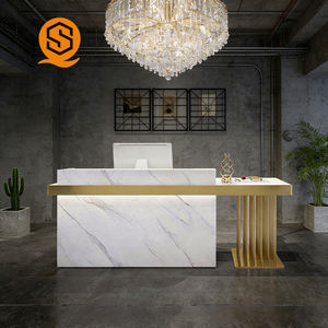 Mostrador <span class=keywords><strong>de</strong></span> Recepción Moderno Comercial, Mostrador <span class=keywords><strong>de</strong></span> Recepción Moderno para Empresas, Tiendas, Salones - Product Image 5