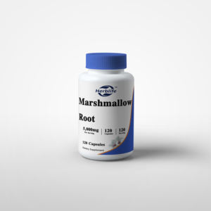 OEM Hot Sale - Customizable - <b>Marshmallow</b> Root Capsules 480 mg - Soothing Herbal Support - Whole <b>Marshmallow</b> Root, 100 VegCaps - Product Image 1