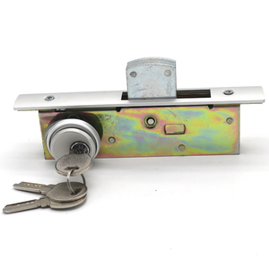 Cerradura <span class=keywords><strong>de</strong></span> puerta deslizante <span class=keywords><strong>de</strong></span> aluminio, doble apertura, europea - Product Image 3