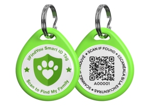 <span class=keywords><strong>Tag</strong></span> ID hewan peliharaan <span class=keywords><strong>Tag</strong></span> kode QR pribadi untuk kerah anjing Pindai profil Online peringatan Lokasi - Product Image 3