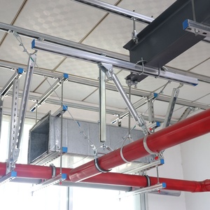 Support de suspension à étrier UTT30 haute durabilité, en acier au carbone galvanisé, FM UL CE, pour tuyaux de protection incendie de 1/2'' à 12'' - Product Image 6