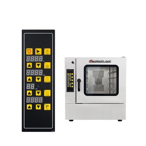 <span class=keywords><strong>Four</strong></span> à convection au gaz en acier inoxydable commercial à 5 plateaux pour boulangerie-pâtisserie - Product Image 2