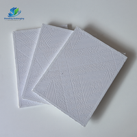 Panneau de contrôle acoustique stratifié PVC haute densité 603*1213mm pour l'insonorisation des hôtels, cinémas et théâtres - Panneau de traitement acoustique en plâtre