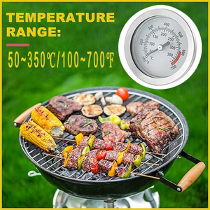 Thermomètre <span class=keywords><strong>de</strong></span> <span class=keywords><strong>cuisine</strong></span> à grand cadran <span class=keywords><strong>de</strong></span> 73 mm, best-seller SW, avec double échelle 50~350 ℃ /100~700 ℉   Accessoires <span class=keywords><strong>de</strong></span> four et <span class=keywords><strong>de</strong></span> barbecue pour la cuisson - Product Image 1