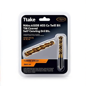 Foret hélicoïdal HSS Co TiN Coated autocentrant Ttake Ta1058 - Product Image 2