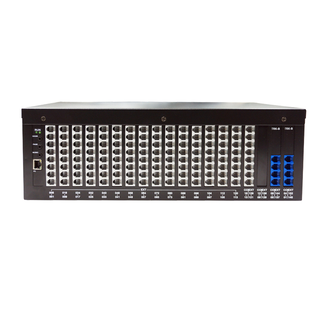Excelltel TP152-4120 Hotel PBX System with 4 CO Lines 120 Extensions Black Metal Construction