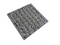 Tapis en caoutchouc PU/EPDM à granulés fins BLD Interlock, durable, antidérapant, absorbant les chocs, épaisseur 30 mm, écologique, pour salle de sport et aire de jeux