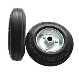 5 inch 125/37.5-50 solid rubber wheel