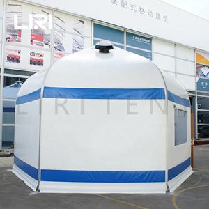 Yurte mongole de luxe portable de 6 m pour le glamping en plein air, tente à vendre - Product Image 6