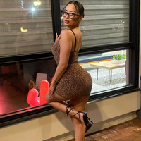 Robe sexy dos nu à licol, moulante, pour club d'été