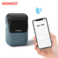 Impresora Térmica de Etiquetas NiiMbot B1 BT para Códigos de Barras QR, Precios de Joyería y Nombres para Negocios, Sin Tinta