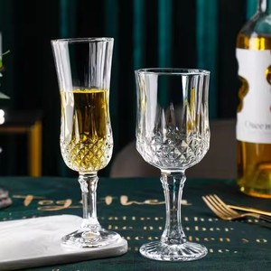Rétro Diamant Forme Cristal Clair Verrerie Flûtes Gobelets Verres À Vin Blanc Verre À Vin Tasse pour Vin Rouge Champagne Brandy Shot - Product Image 3