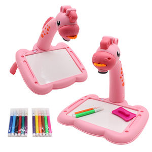 Детские развивающие 3 в 1 животных доска для рисования стола проекция игрушки для рисования с музыкой - Product Image 6