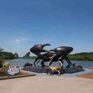 Escultura de veado em <span class=keywords><strong>bronze</strong></span> grande para uso ao ar livre, estátua de metal personalizada de gorila, dragão, caranguejo, decoração de parque de Elk, estátua de animal - Product Image 6