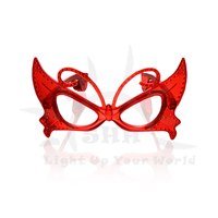 Lunettes de soleil LED promotionnelles personnalisées Lunettes de différentes formes à la mode Soft Lovely Glow Dark Graduation Valentine's Day