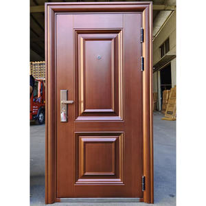 דלת ביטחון מפלדה בעלת חוזק גבוה עם מערכת נעילה מרובת מנעולים לבטיחות ועמידות - Product Image 3