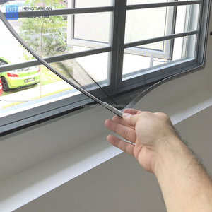 Bền thiết kế hiện đại màu xám lưới từ muỗi cửa lưới cửa sổ màn hình dễ dàng cài đặt cho bảo vệ trẻ em phòng ngủ nhà bếp - Product Image 1