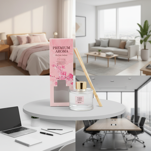 น้ำหอมปรับอากาศกลิ่นดอกซากุระแบบก้านไม้หอม กลิ่นหอมอ่อนโยนสำหรับบ้าน ห้องทำงาน ของขวัญสำหรับผู้หญิง Odorkey - Product Image 5