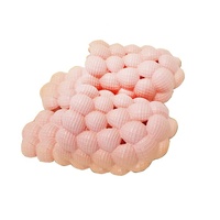Chaussures d'été légères antidérapantes Eva pour femmes, pantoufles à bulles d'air en mousse, pantoufles d'intérieur à bulles vertes