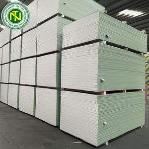 1200*2400mm <span class=keywords><strong>cartongesso</strong></span> resistente all'umidità con superficie di carta impermeabile e <span class=keywords><strong>cartongesso</strong></span> in fibra di vetro a prova di umidità - Product Image 6