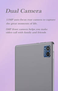 Tablette PC 4G double SIM <span class=keywords><strong>10</strong></span>,4 pouces pour l'éducation et les affaires, 8 Go de RAM, 128 Go de ROM avec appareil photo, disque dur EMMC - Product Image 6