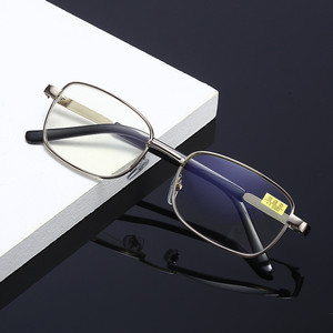 Lunettes de lecture flexibles pour femmes, monture métallique 501, verres correcteurs pour presbytie et myopie, vente en gros - Product Image 5