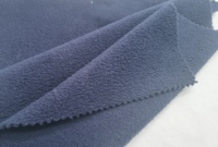 Tissu polaire anti-boulochage 100 % polyester, 220 GSM, doux, double face brossé, tricot thermique pour pulls