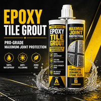 Mortier époxy bicomposant pour carrelage, imperméable et résistant aux taches, vente en gros directe usine, fabricant de céramique