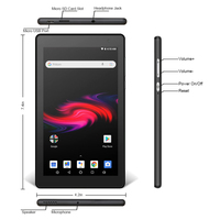 Grande demande Tablette 4G robuste P7 Service OEM/ODM Tablette SIM Bon marché Tablettes 4G 7 pouces pour l'enseignement
